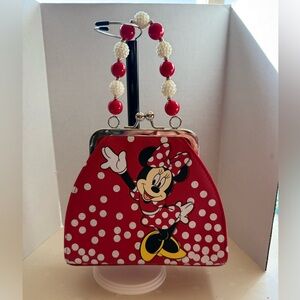 Disney Minnie Mouse Red and White Mini Bag